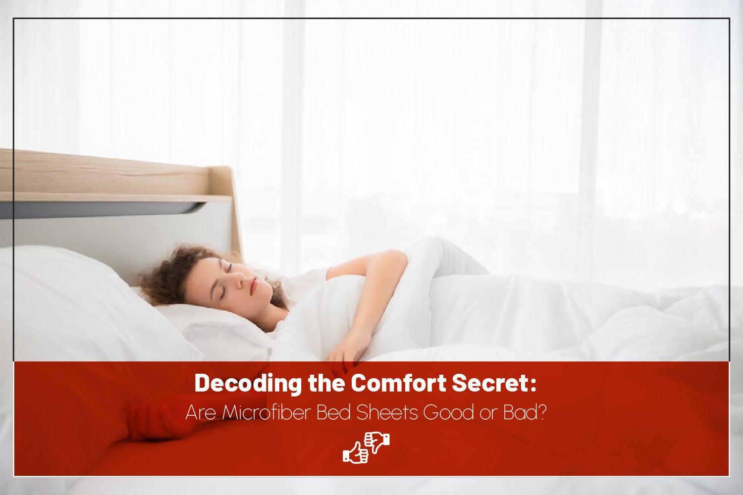 Decoding the Comfort Secret: Are Microfiber Bed Sheets Good or Bad? – Rapid  Hotel Supplies