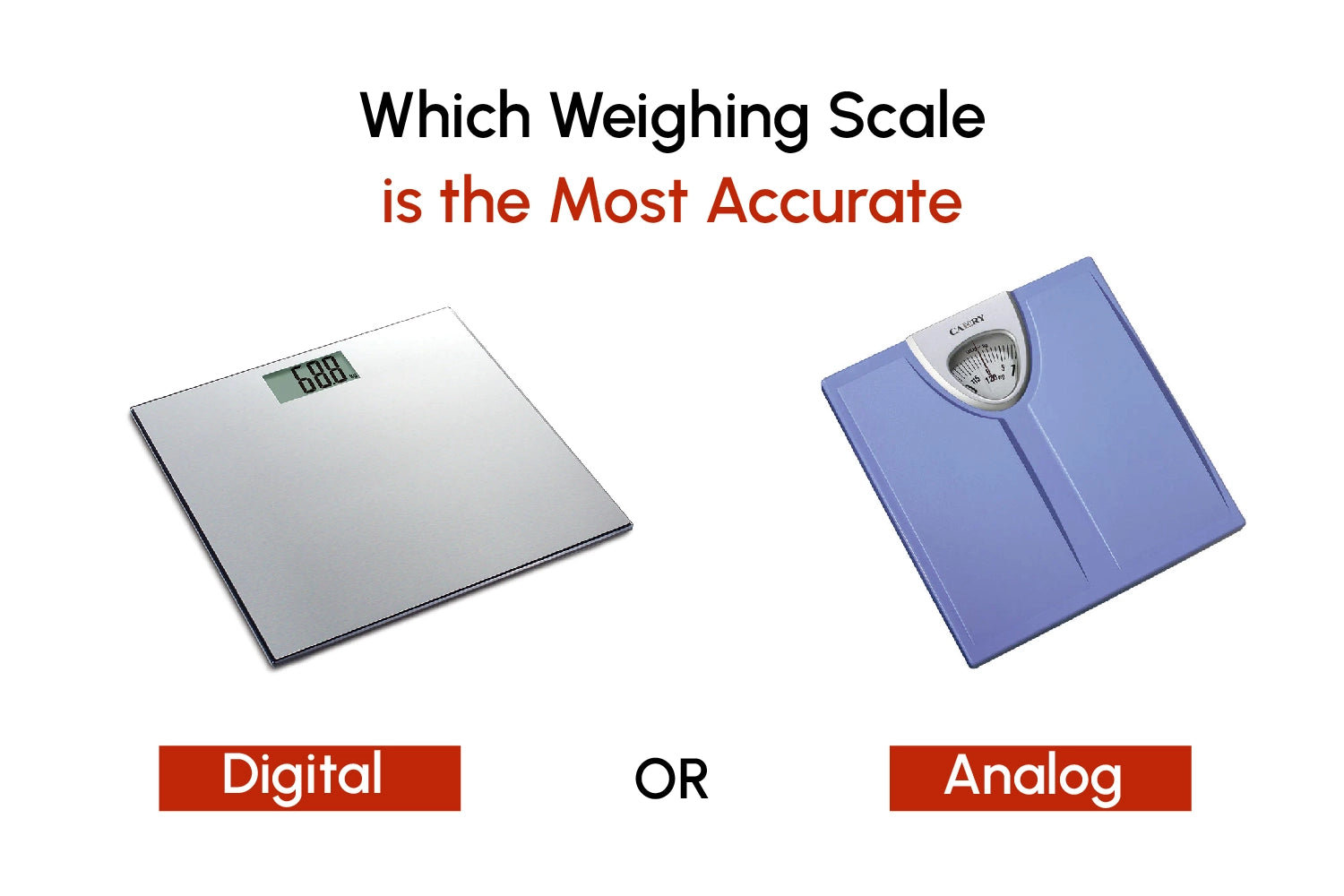 Which Weighing Scale is the Most Accurate Digital or Analog