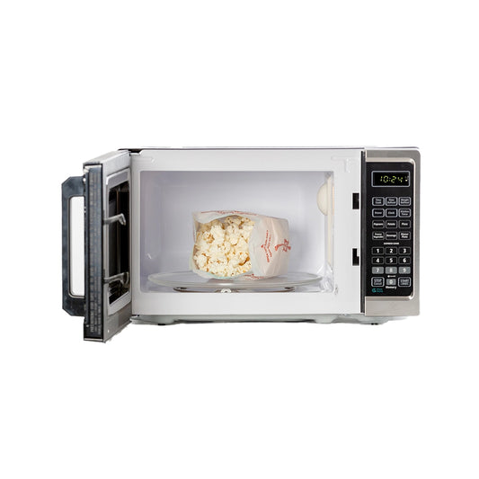 Roomwell UK 0.7 Cuft Microwave in stainless steel color