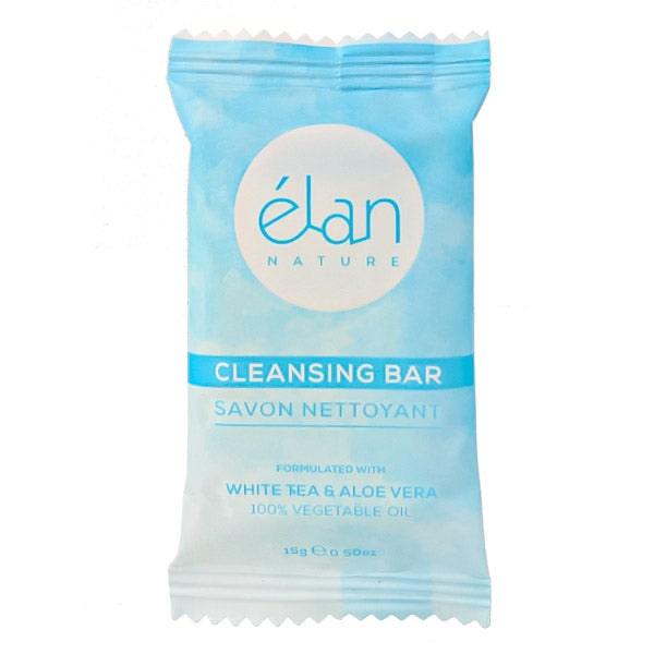 15g Cleansing Bar hotel soap Elan Nature made with 100% Vegetable Oil
