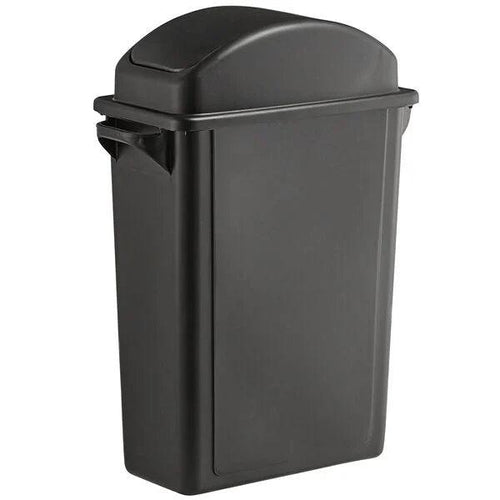 23 Gallon Trash/Recycling Can Gray, Stackable, Crack Resistant