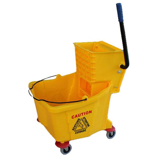 36L Mop Bucket With Wringer, Case Pack Of 1 Pieces Rapid Hotel Supplies