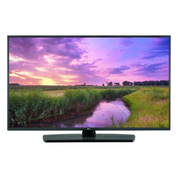 LG 43UN343H0UA 43" UHD Hospitality TV with HDR 10 Pro, HDR HLG, Kensington Lock, Credenza/Security Aperture, USB Data Cloning, and IR Pass Through & Control