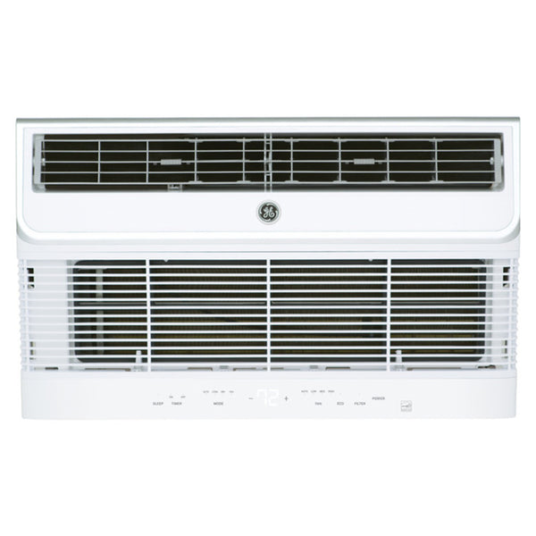 GE AJCM12DCH 26" Slide-In Smart Air Conditioner with Smart Fan Switch, Electronic Controls, and Cooling Capacity of 12,000 BTU, 10.5 EER, R410A,230/208v/1ph