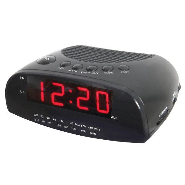 Alarm Clock Radio, Case Pack Of 20 Pieces Rapid Hotel Supplies