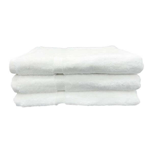 Elite white bath towels bulk 27 x 54 17 Lbs