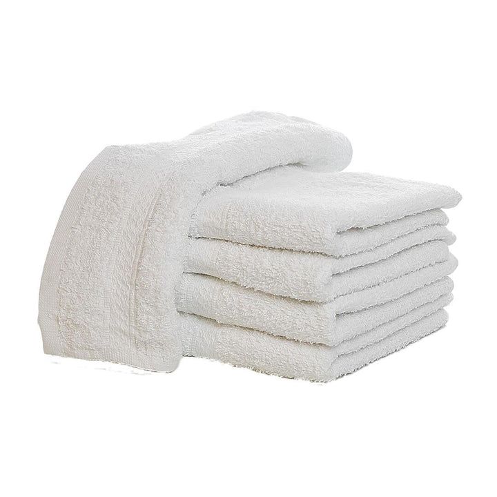Essence white bath towels bulk 24 x 48 8 Lbs