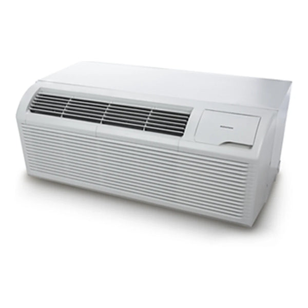 Amana DCP073A25AA Distinctions 42" Packaged Terminal Air Conditioner Unit with 2.5 kW Electric Heat Kit and Cooling Capacity of 7,200 BTU, R410A, 13.1 EER, Quiet White,208/230v