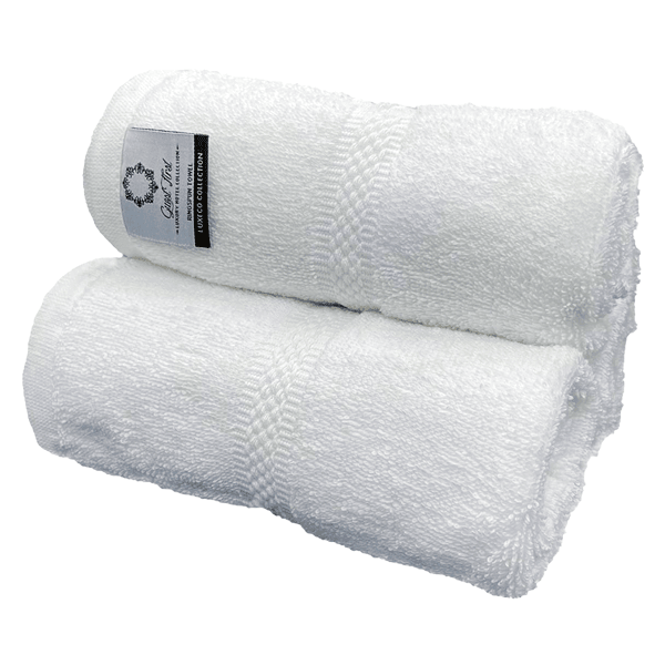 Luxeco white hand towels 16 x 30 4 Lbs