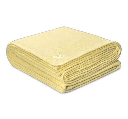 Polar Fleece Microplush Blanket Vanilla 66 x 90 - Standard