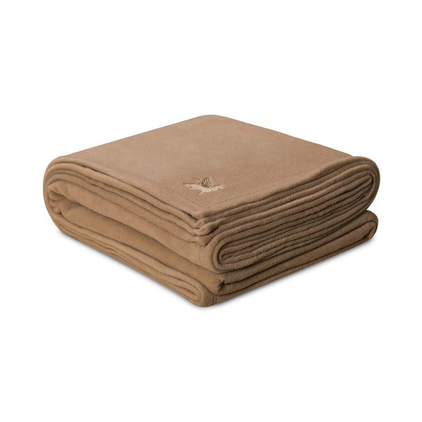 Polar Fleece Microplush Blanket Desert Tan 108 x 90 - King