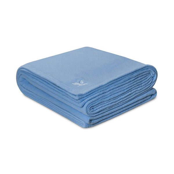Polar Fleece Microplush Blanket Light Blue 66 x 90 - Standard
