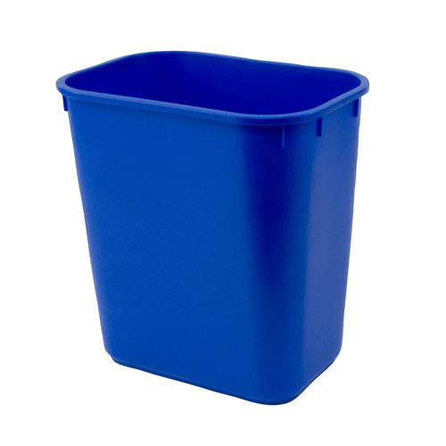 Hapco Elmar 13qt Trash Can Blue, Flame Resistant
