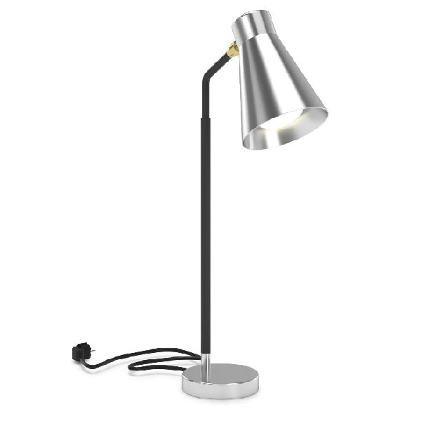 Heat Lamp D 16 x 72 cm, Portable, 180 Degree Adjustable Lamp, Color Silver