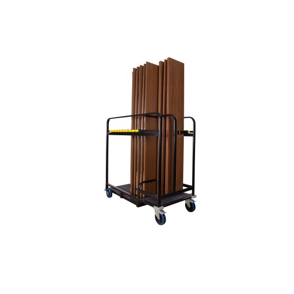 Rectangular Table & Modesty Panel Trolley, L 128 x W 67 x H 125 cm